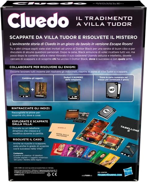 tutorial cluedo il tradimento a villa tudor|Cluedo: Il Tradimento a Villa Tudor .